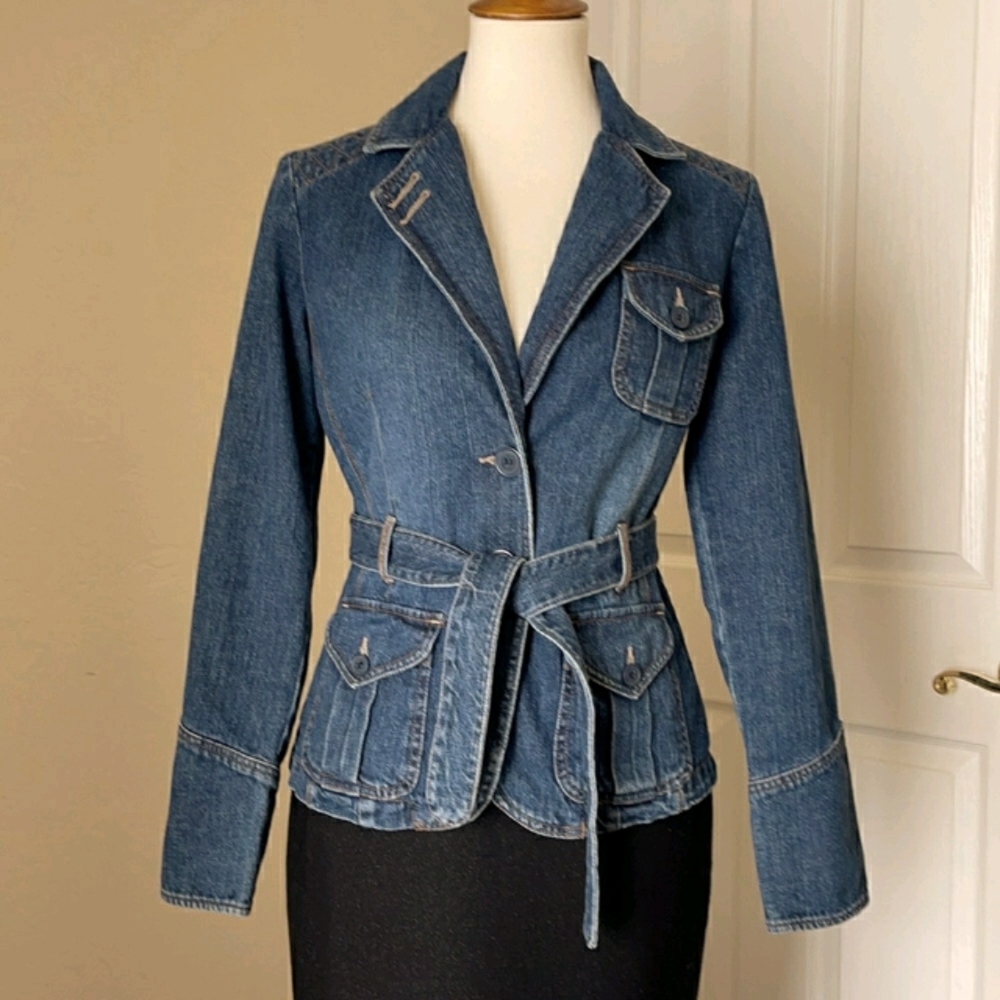 FrenchCuff Denim Jacket, size S